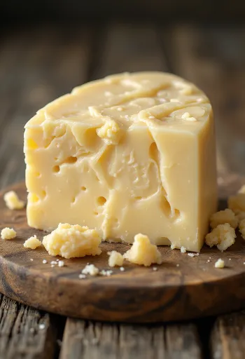 Κομμάτια λευκού τυριού Cheddar σε κεραμικό σκεύος