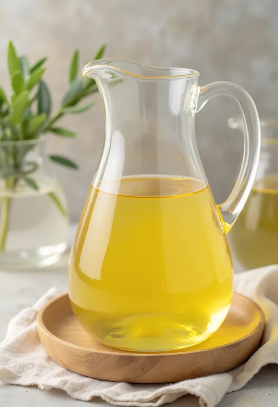 Ραφιναρισμένο φοινικέλαιο σε μπολ και καρπός