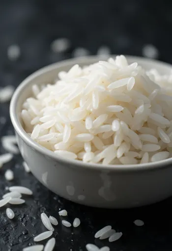 Αφράτο, φρεσκομαγειρεμένο ρύζι Jasmine