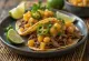 Tacos de Res με Σάλτσα Γκουάβα σερβιρισμένα