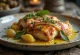 Saltimbocca με αγκινάρες, σερβιρισμένο με φρέσκο φασκόμηλο
