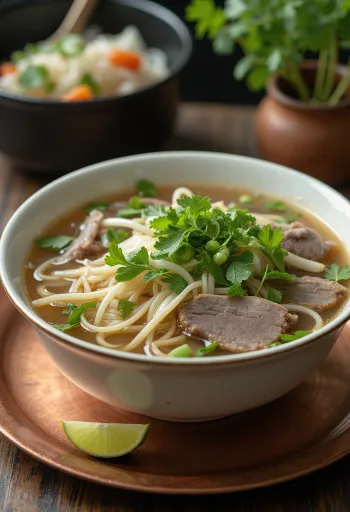 Pho Bo σερβιρισμένο