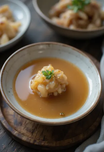 Σάλτσα Miso σερβιρισμένη με ψητά λαχανικά