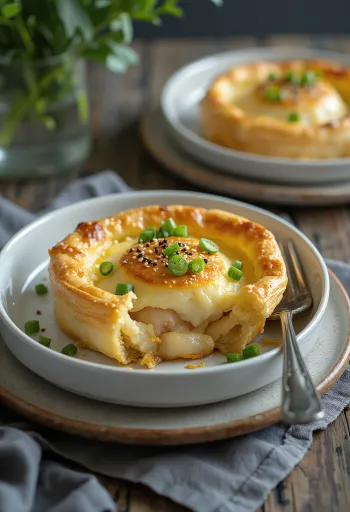 Pastel Tutup με θαλασσινά σερβιρισμένο