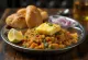 Pav Bhaji με έξτρα βούτυρο, σερβιρισμένο με τραγανό ψωμάκι
