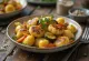 Ψητά gnocchi σερβιρισμένα