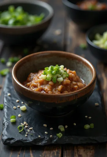 Σάλτσα Ssamjang σερβιρισμένη με ψητά