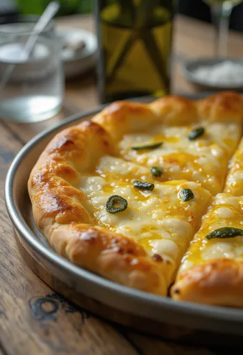 Pizza all’Olio με εξαιρετικό παρθένο ελαιόλαδο και φρέσκα μυρωδικά