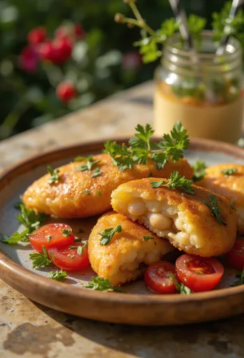 Ακαραζέ με βινεγκρέτ, διακοσμημένο με φρέσκο κόλιανδρο