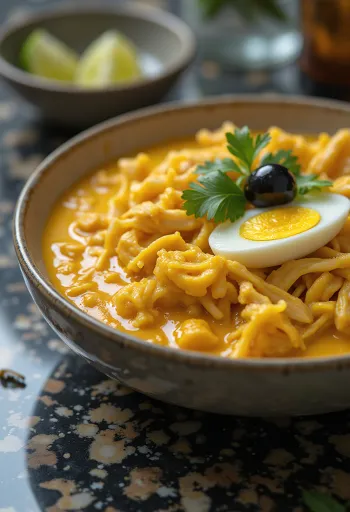 Ají de Gallina χωρίς γλουτένη, κοτόπουλο σερβιρισμένο με φιστίκια και κίτρινο τσίλι