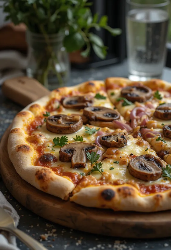 Σιβηρική πίτσα με κρέας κυνηγιού