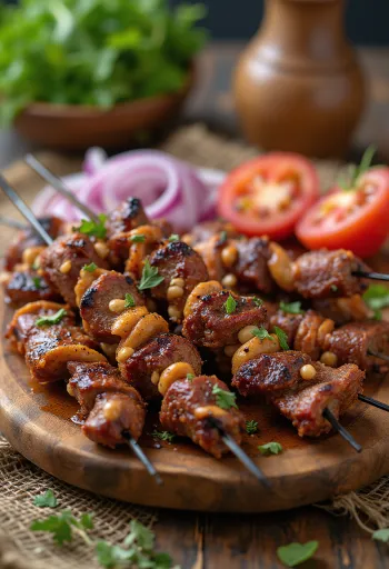 Suya σερβιρισμένο