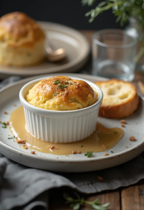 Gâteau de foie σερβιρισμένο με τοστ και σαλάτα