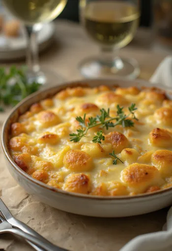 Bacalhau com natas πορτογαλικό φαγητό με μπακαλιάρο ογκρατέν