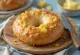 Bagel με ανανά σερβιρισμένο