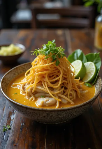 Khao Soi σερβιρισμένο
