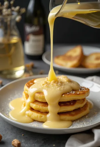 Κρέπες Fondue σερβιρισμένες