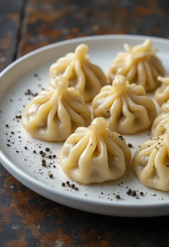 Χινκάλι σερβιρισμένο