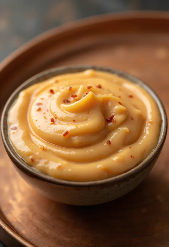 Μαγιονέζα Chipotle σερβιρισμένη με τηγανητές πατάτες