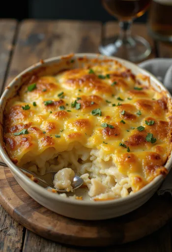 Bacalhau com Natas σερβιρισμένο