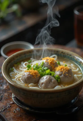 Bakso σερβιρισμένο