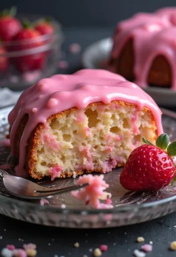 Vegan τούρτα πουνς σερβιρισμένη