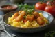 Κλασικό Menemen με ψητή μελιτζάνα, τουρκικό πρωινό με αυγά, πιπεριά και ντομάτα