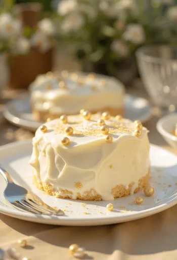 Τούρτα με χρυσόσκονη με λευκή επικάλυψη ζαχαρόπαστας και χρυσή διακόσμηση