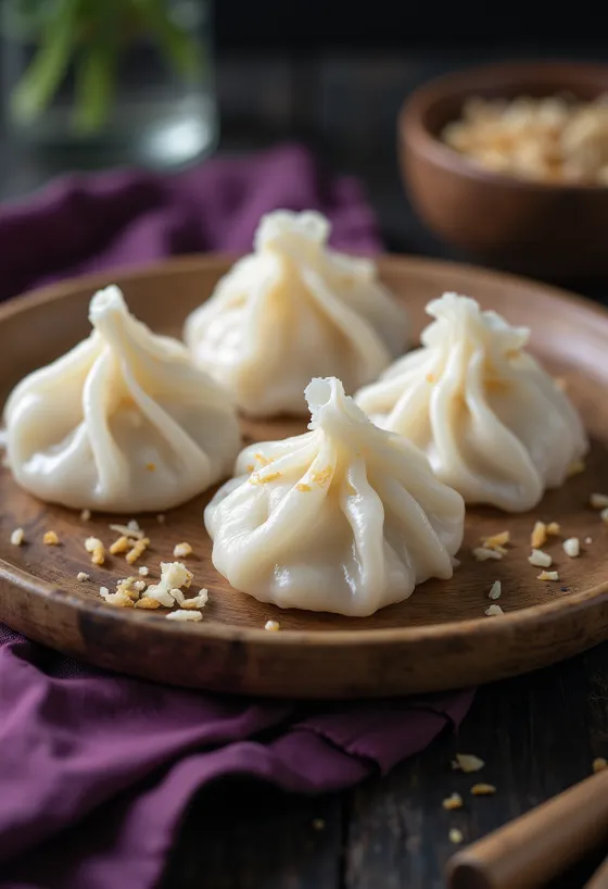 Pitha βεγγαλικό γλυκό σερβιρισμένο