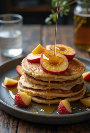 Pancakes πρωτεΐνης φρεσκοψημένα