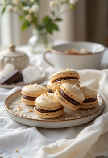 Μακαρόν τύπου Bounty