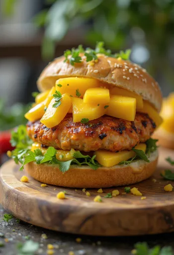 Burger μάνγκο