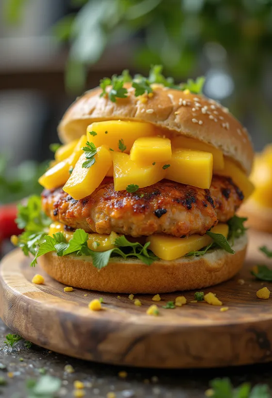 Burger μάνγκο
