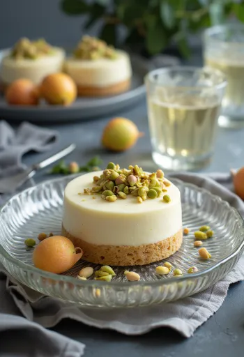 Τούρτα λίτσι και λευκή σοκολάτα στολισμένη