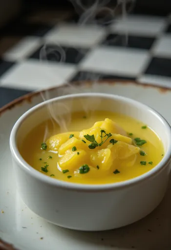 Λιωμένη σάλτσα βουτύρου με φρέσκα βότανα